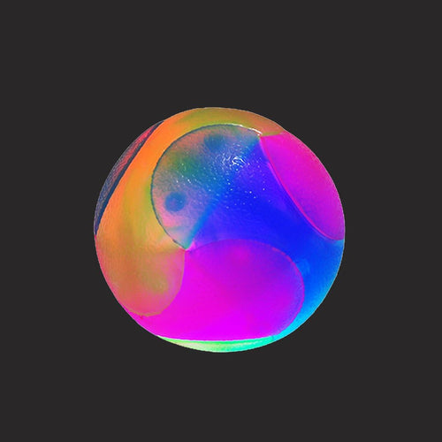 2 Pcs Light up Dog Balls Flashing Elastic Ball Glow in the Dark Interactive Pet Toys for Puppy, Cats, Dogs